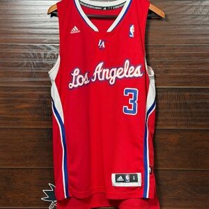 Chris Paul #3 LA Clippers adidas NBA Swingman Jersey Red Size Small +2 Length